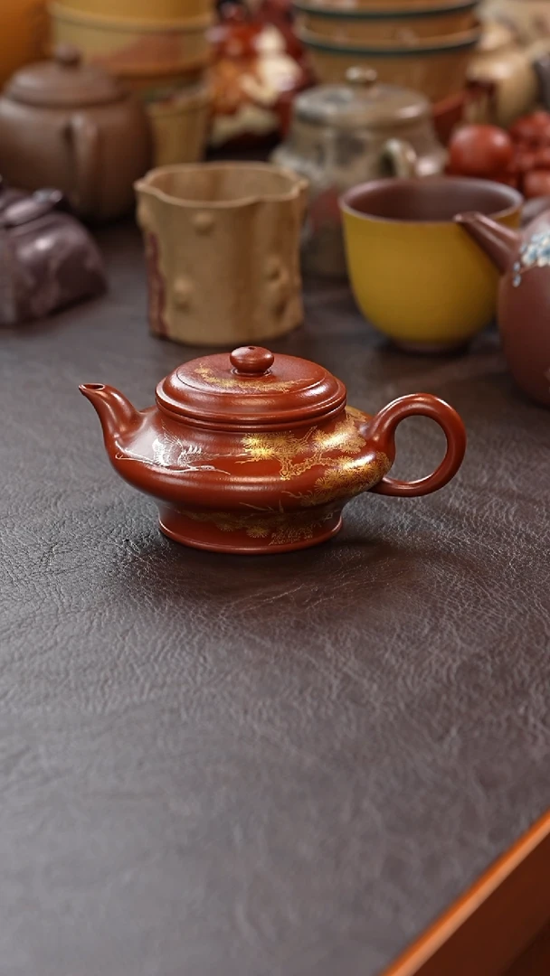 茶壶紫砂轻**香宜兴原矿高端紫砂