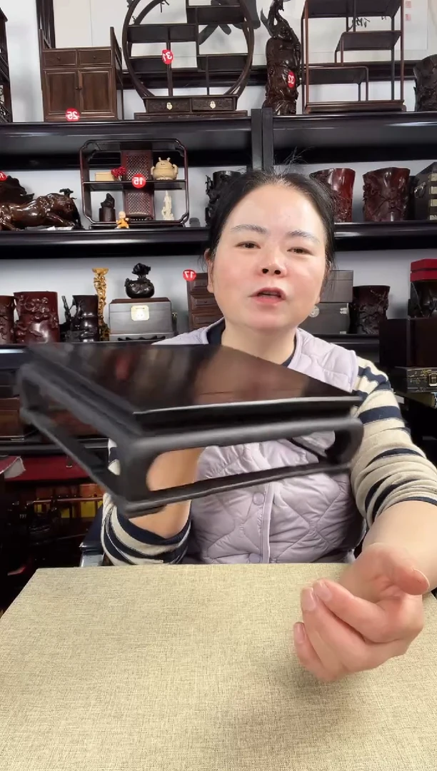 木166瑕疵老李红木工艺品