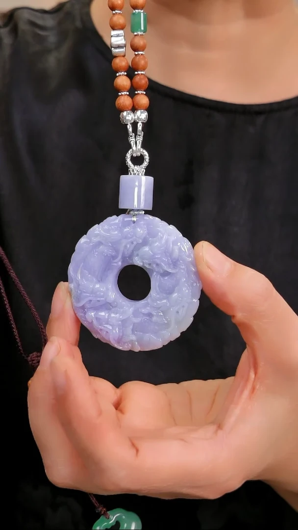 颈饰未镶嵌翡翠国风