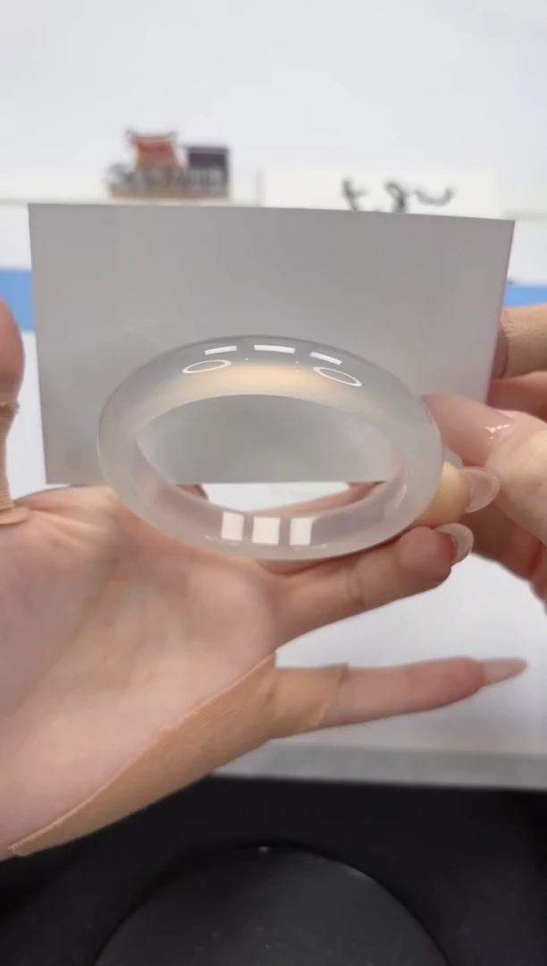 【闪购商品】石英质玉手镯未镶嵌A431-55.8