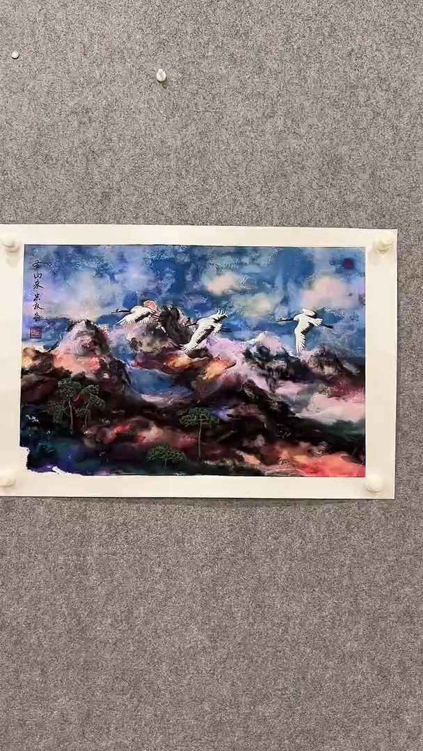 国画王忠权-3平尺-国画作品