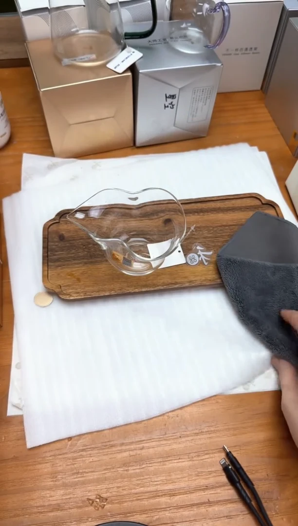 禾器粉金标福隆茶海透明色