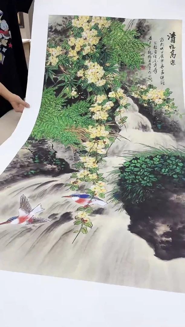 国画九霄甄选国画作品zhb055