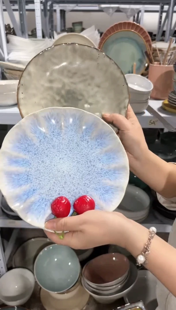 【闪购商品】瓷片外贸尾货微瑕满20包邮X2 小盘组合