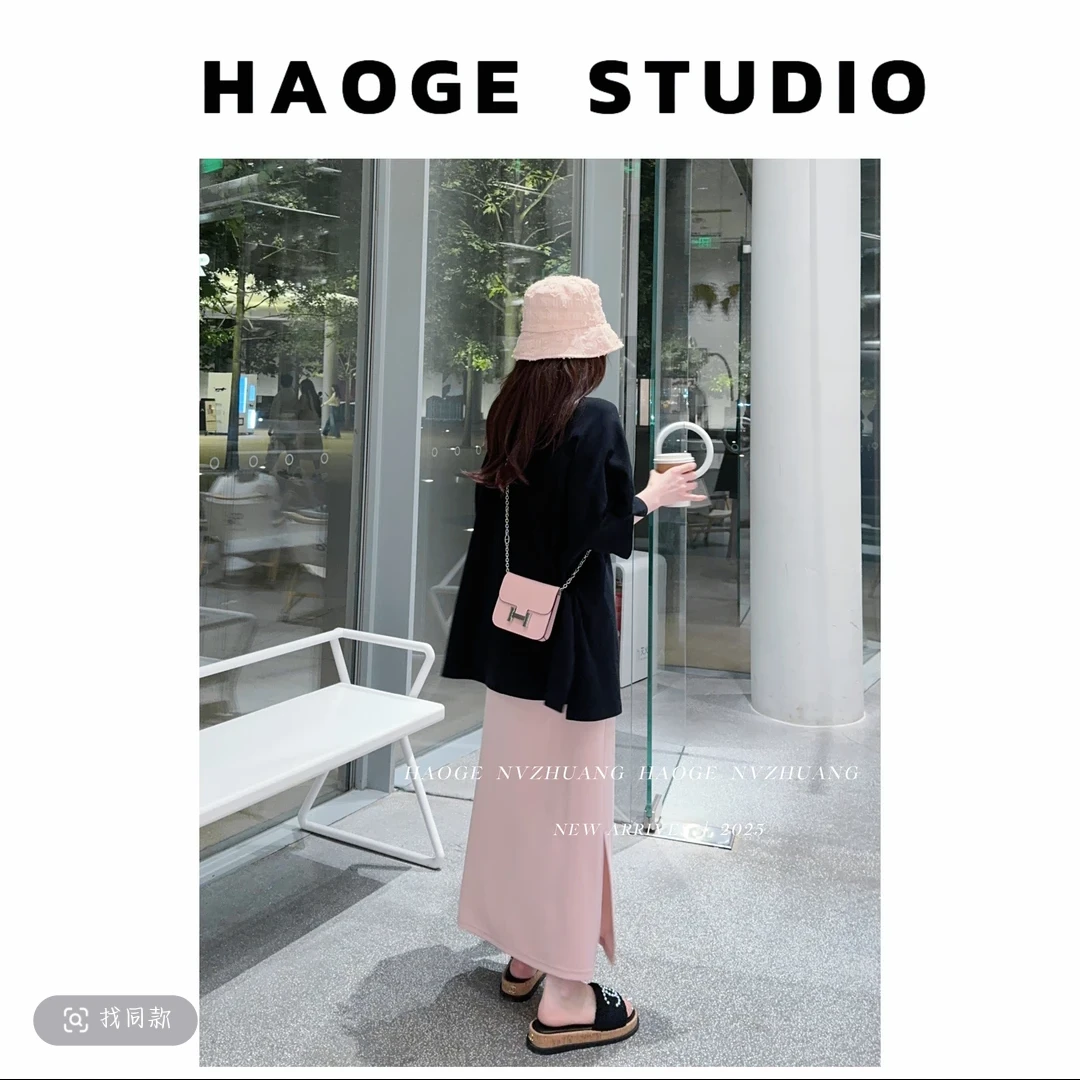 浩哥女装铭顺●爆款回归C4TX4809A夏季不规则设计百搭宽松白T恤