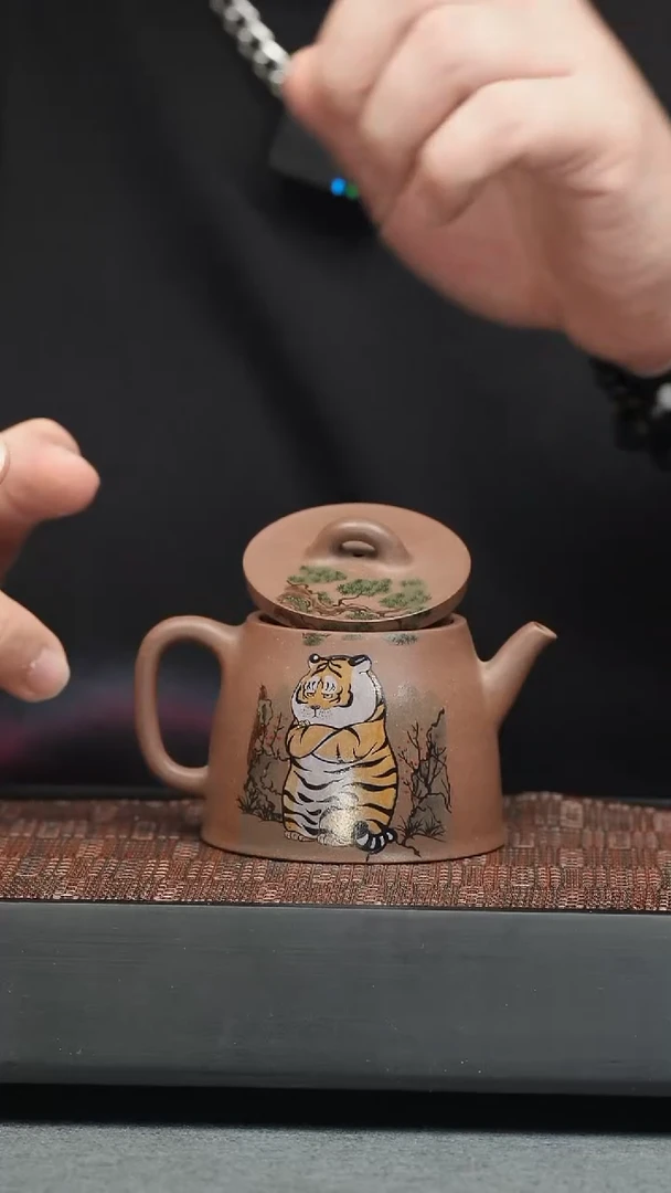 茶壶紫砂五堂 王铎-胖虎