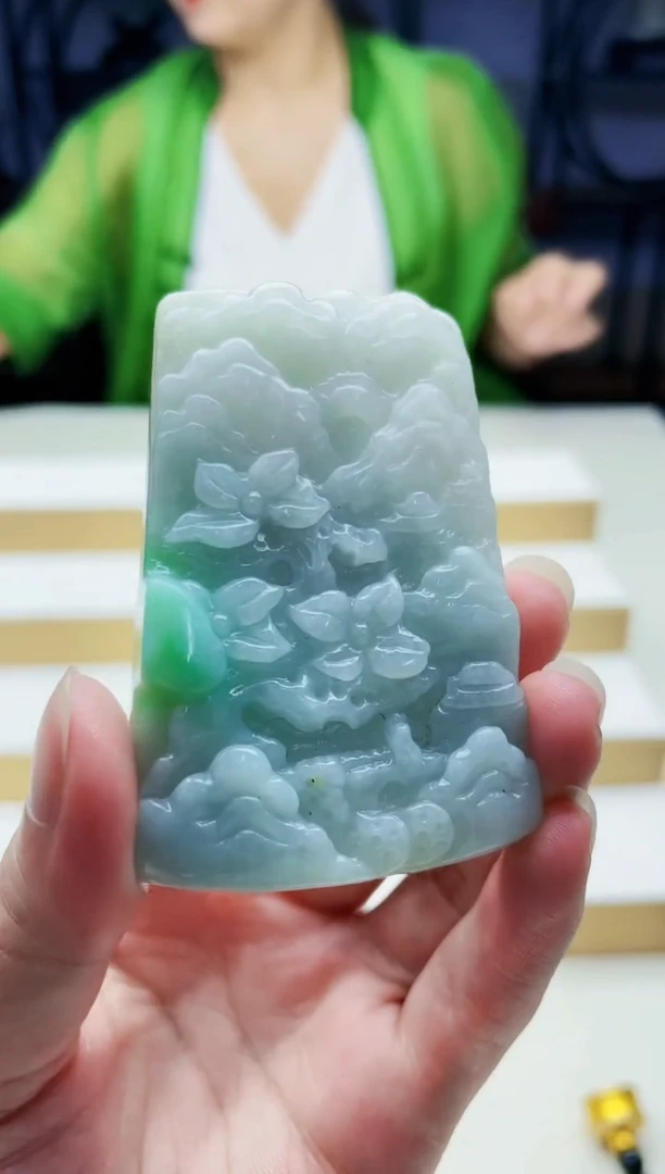 未镶嵌定制翡翠毛货09160144