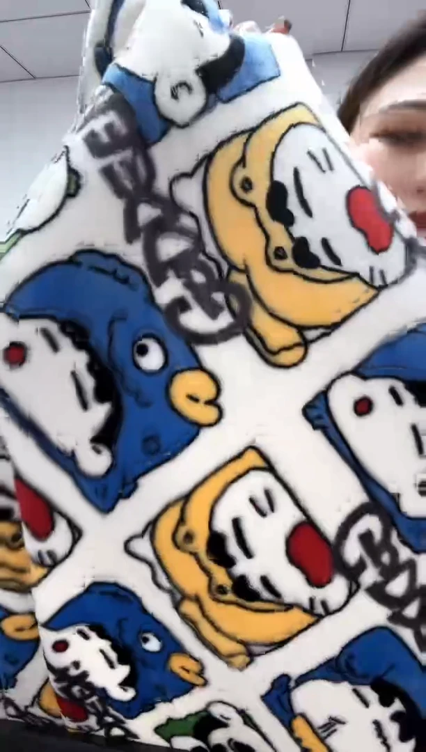 法兰绒2X3双面布料