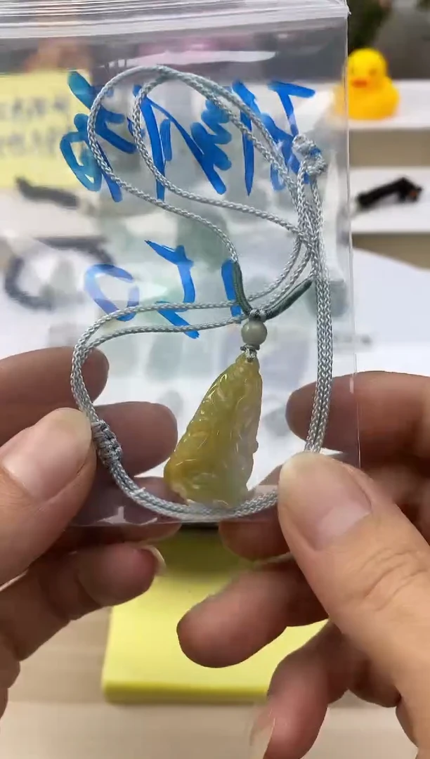 颈饰未镶嵌翡翠雅*天然缅甸翡翠A货2单