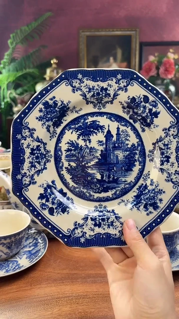 瓷游礼家居 八角盘