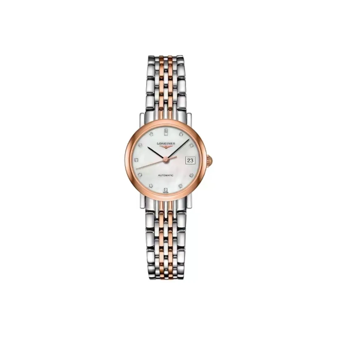 99新 Longines/浪琴 博雅系列自动机械女表25.5盘L4.309.5.87.7