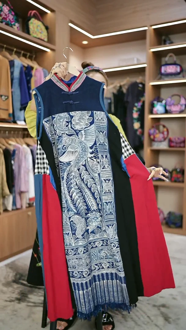 织绣L567黔东南苗族刺绣