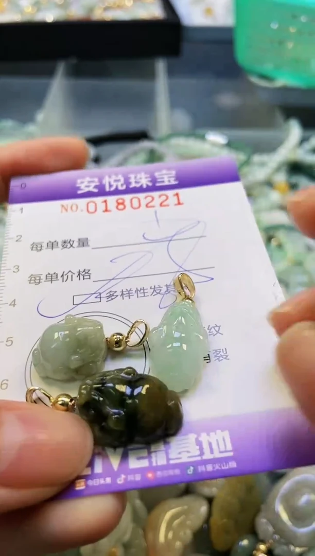 翡翠未镶嵌颈饰闪购0180221多样性发其一