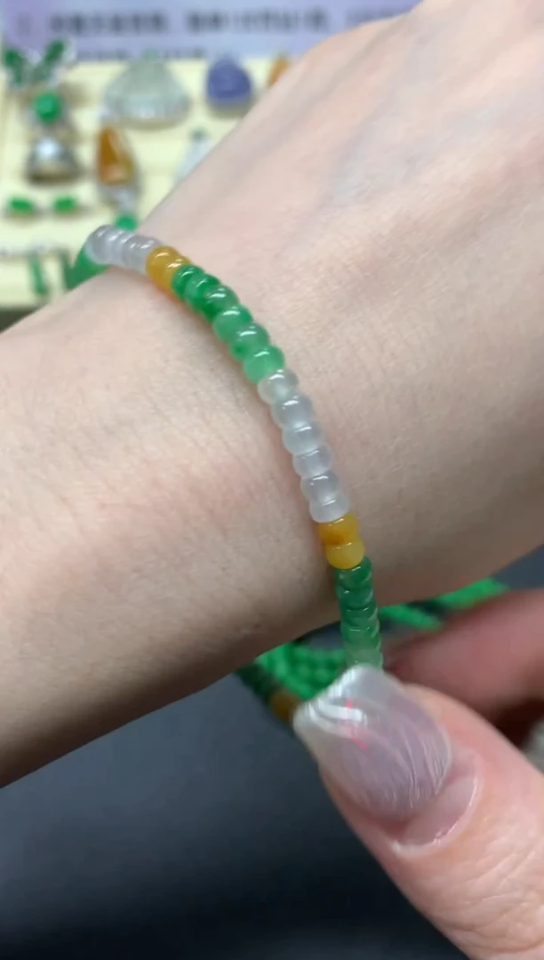 【闪购商品】翡翠手串未镶嵌手串|1100+110