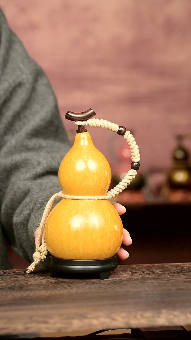 841号中药煮色  大漆葫芦水壶/酒壶 一物一拍