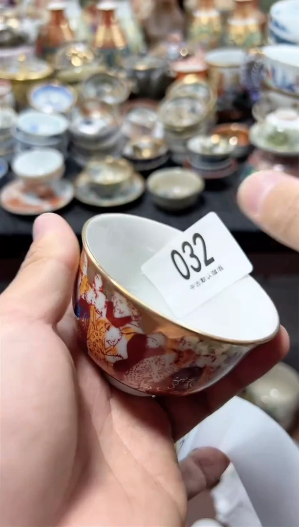 瓷片夏目海外回流瓷器中古品。