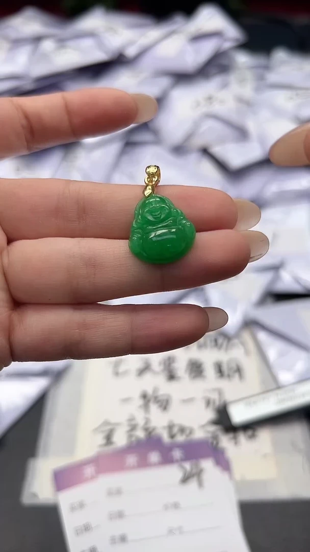 翡翠未镶嵌颈饰高端甄选（一物一图）24