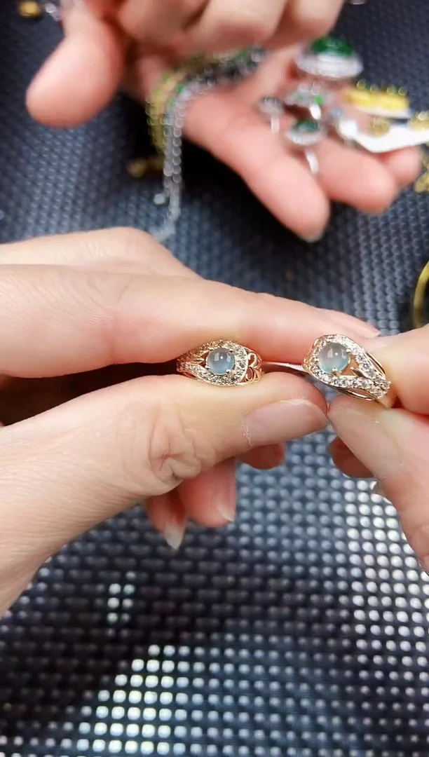 【闪购商品】翡翠耳饰未镶嵌111111111