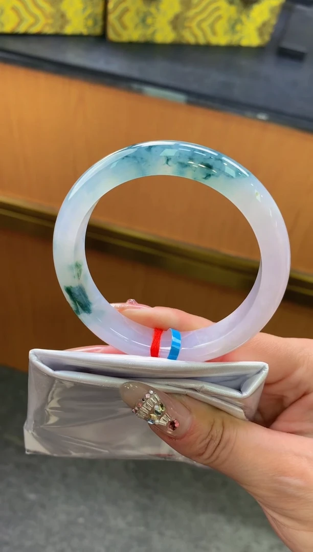 未镶嵌手镯翡翠-F142-正圈56.5