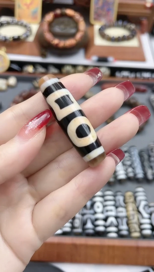 【闪购商品】玛瑙/玉髓珠珠未镶嵌手工双天地