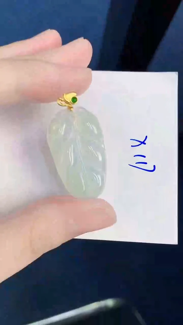 颈饰未镶嵌翡翠天然翡翠缅甸A货