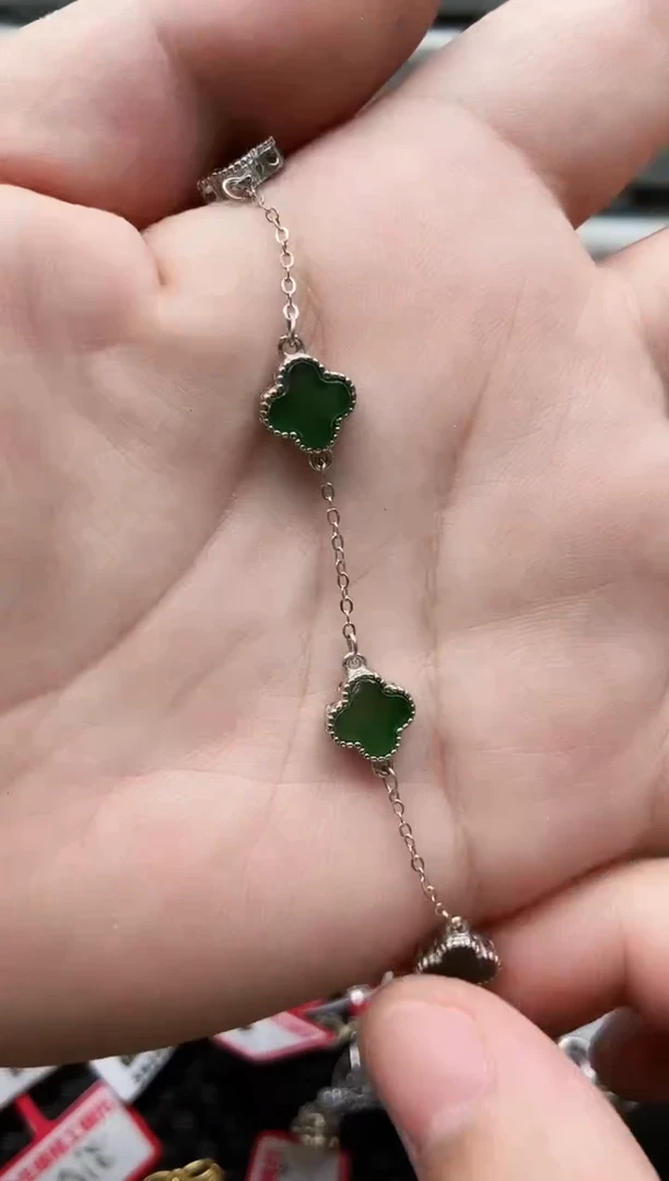 【闪购商品】翡翠戒指银S925镶嵌111111111-8