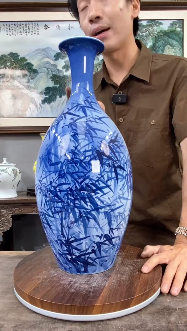 吴义松陶瓷联盟手绘陶瓷编号：4917