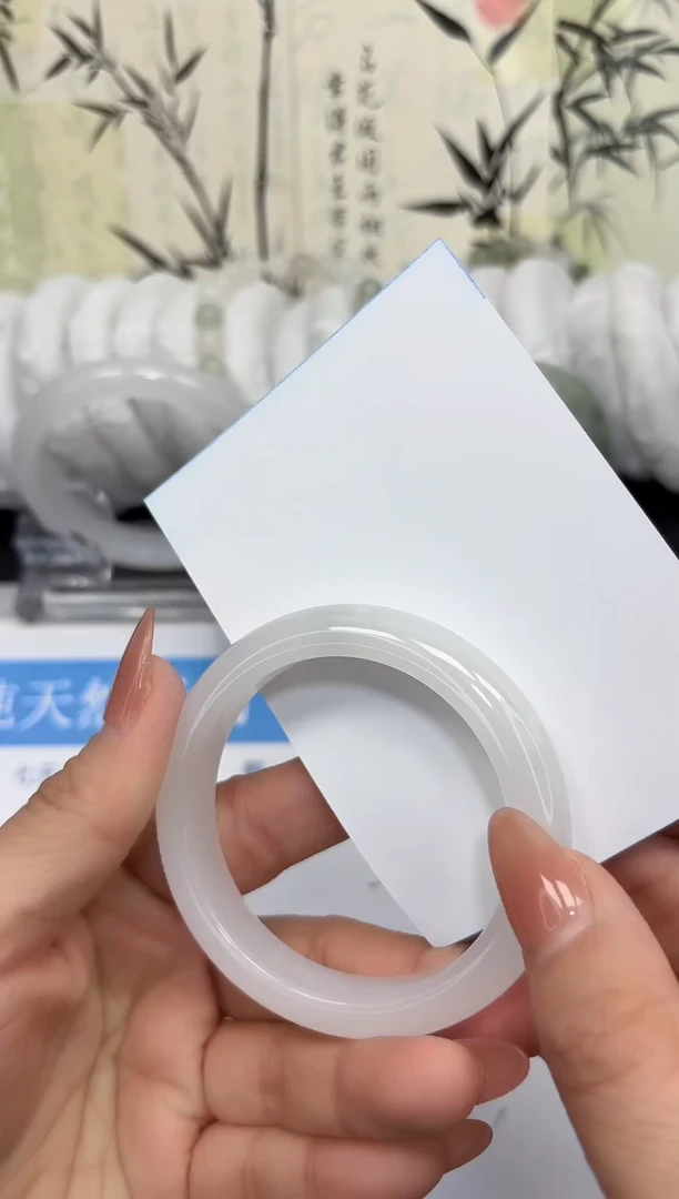 未镶嵌手镯石英质玉A82-52/53/54