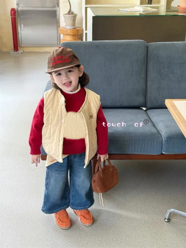 TF·25冬~净色加绒牛仔裤539069（童装汉服）