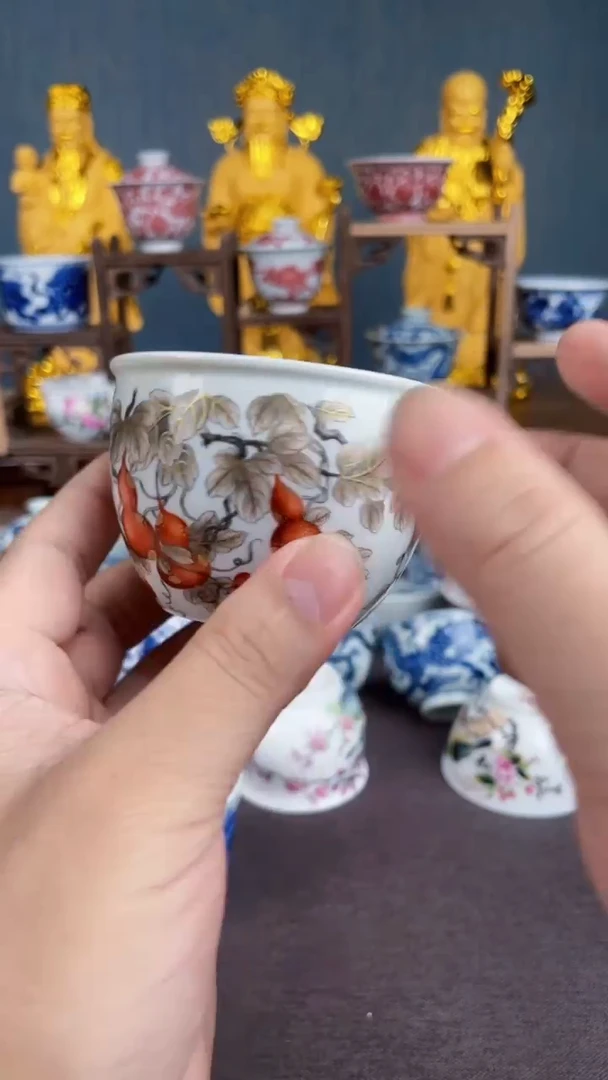 景德镇福禄小缸杯