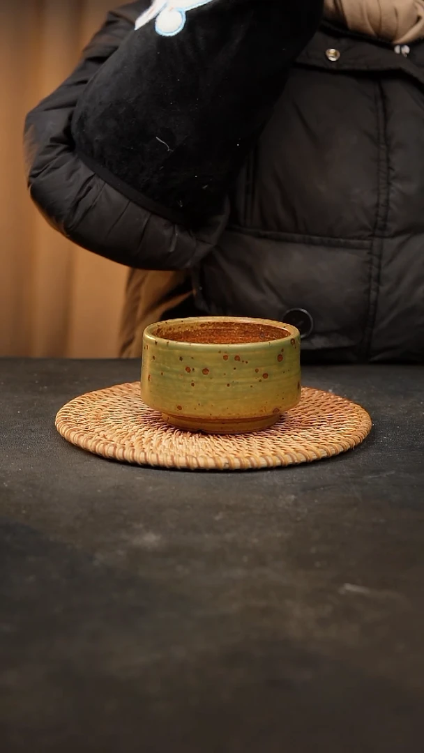 【闪购商品】瓷片泥泥手工花盆口8