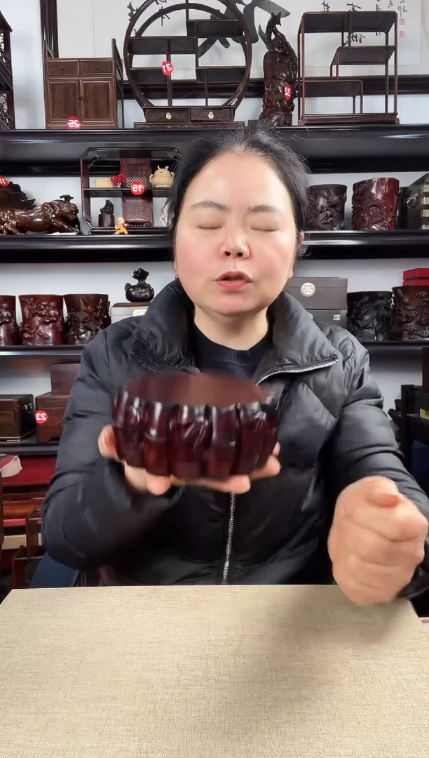 木555瑕疵老李红木工艺品