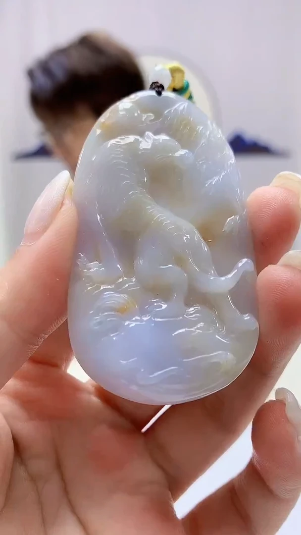 定制翡翠未镶嵌5159ms-毛货130虎牌