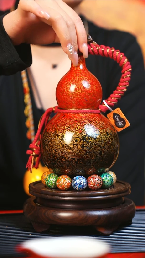 【闪购商品】JJ058大师姐臻选漆艺真葫芦