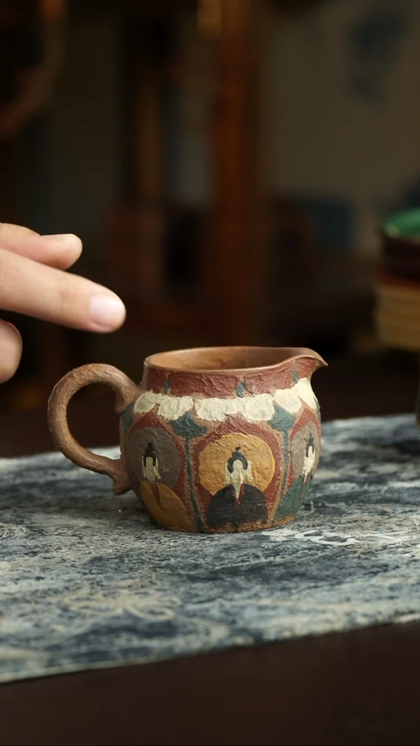 茶杯紫砂69号 无相佛公道 宜兴紫砂原矿作品