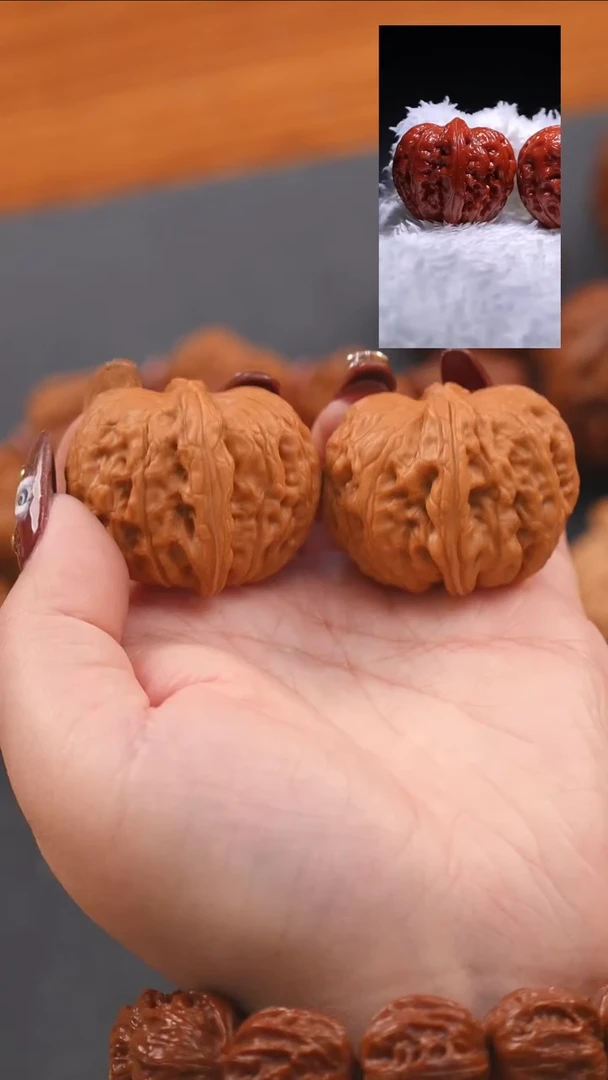 【闪购商品】文玩核桃把件40平谷元宝