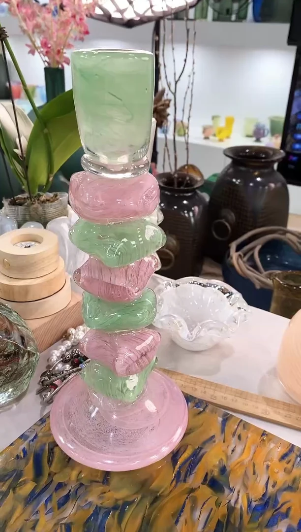 四*妈慕忆家手作琉璃花瓶