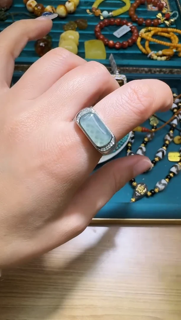 未镶嵌戒指翡翠多样性发一件 030