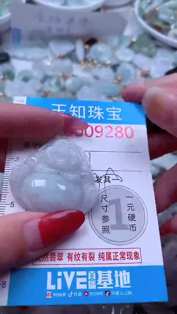 吊坠(不含链)未镶嵌翡翠9280