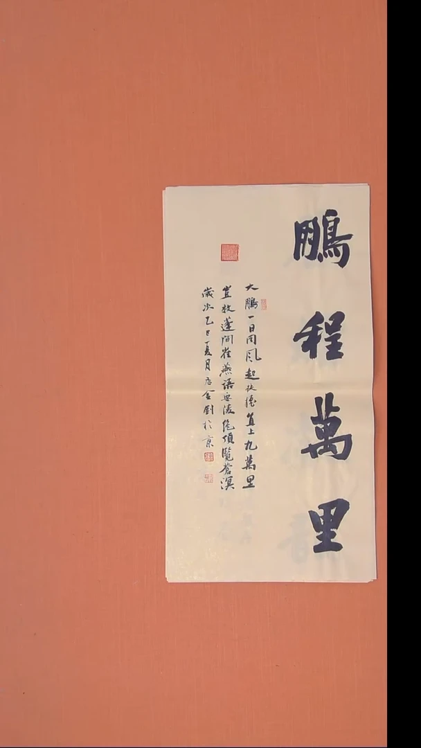 书法唐金钊老师精美作品68*34