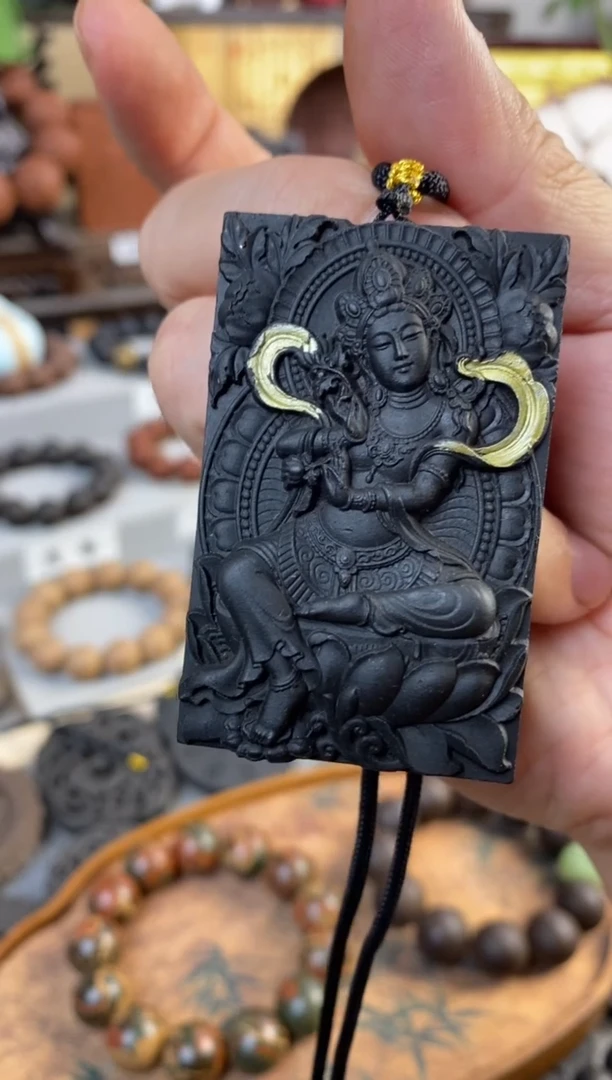 泥塑静心玄香合香牌