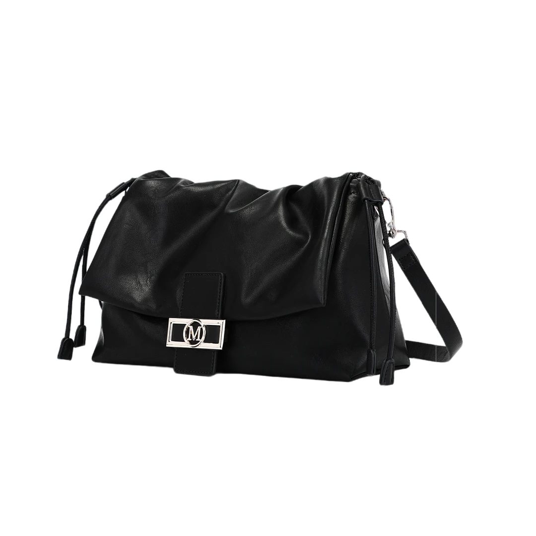 MARTING KELLY 新款云朵包时尚百搭手提单肩包M163黑色