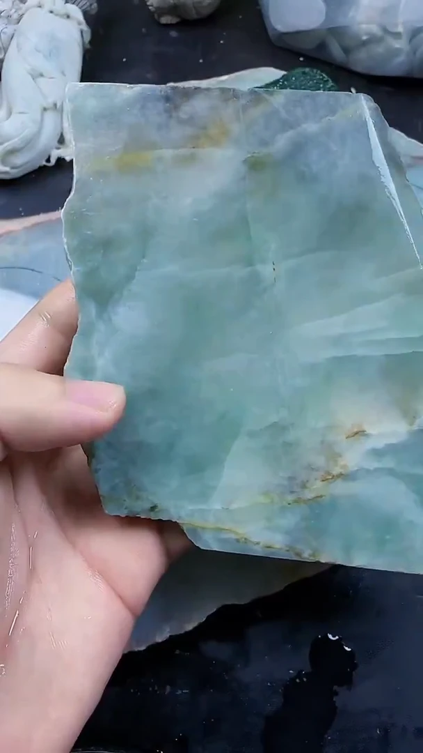 翡翠挂件未镶嵌076