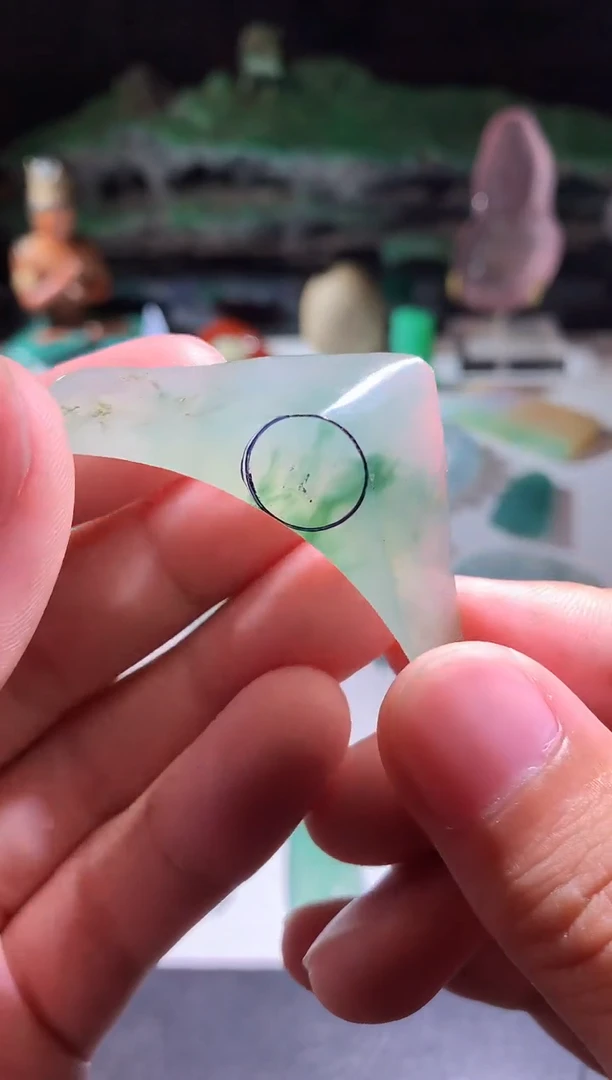 未镶嵌定制翡翠圆珠11.9