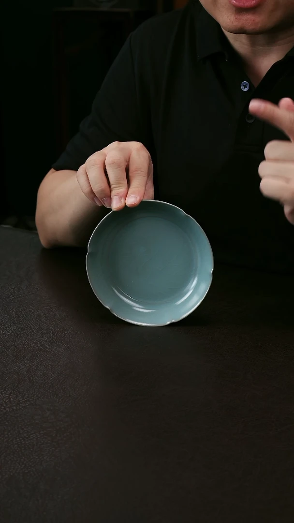 其他汝官窑小葵口洗7