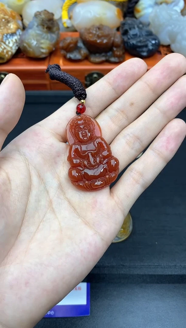 玛瑙/玉髓挂件未镶嵌0