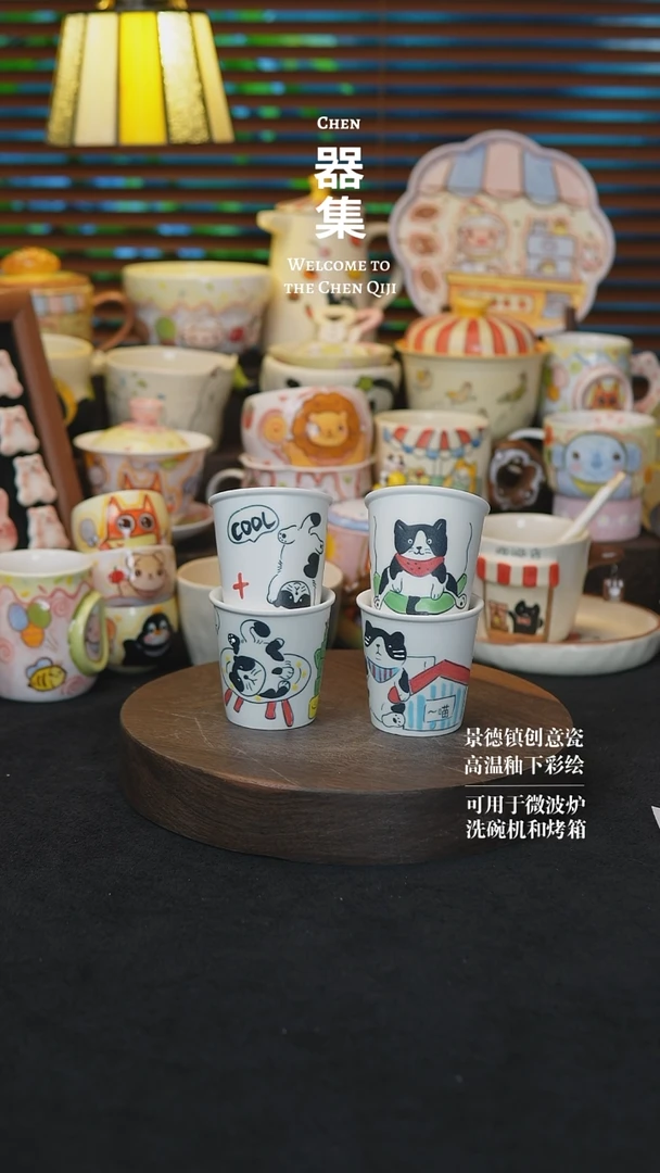 其他010景德镇创意瓷器纯手工手绘