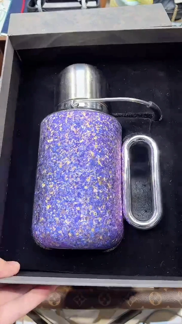 瓷片850ml东方壶·紫色..