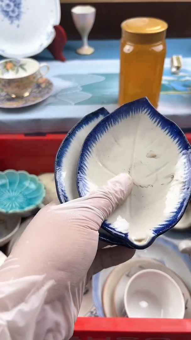 瓷片李英哥瓷器满19.9包邮