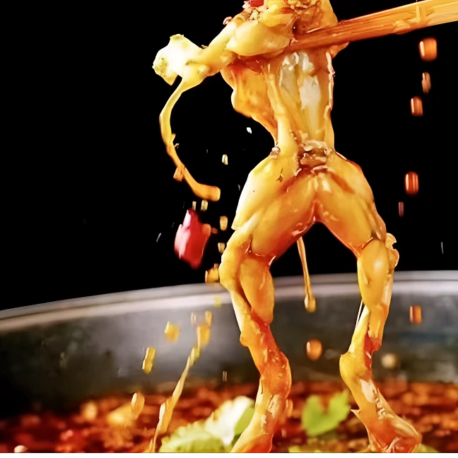 【顺丰包邮】网红爆品辣卤牛蛙开袋即食